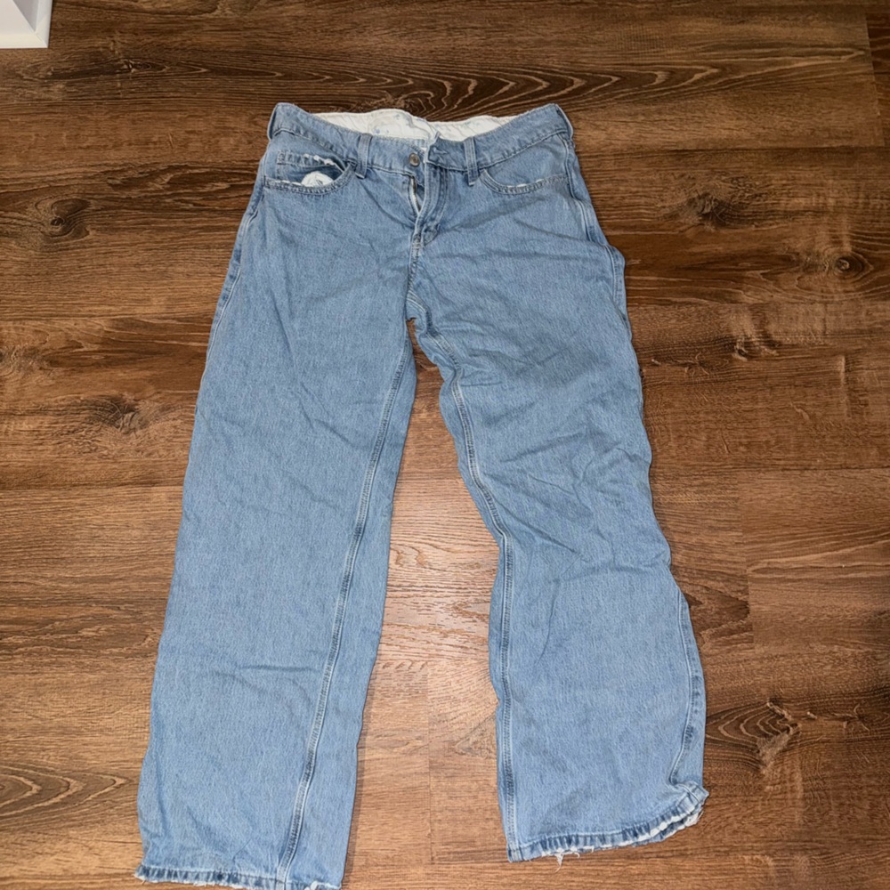 American Eagle Outfitters Light Blue Flare Jeans